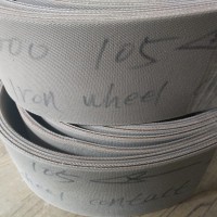 双面灰色防滑耐磨橡胶卷管皮带